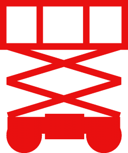 Icono Plataforma Tijera Alquiler - Xmaq